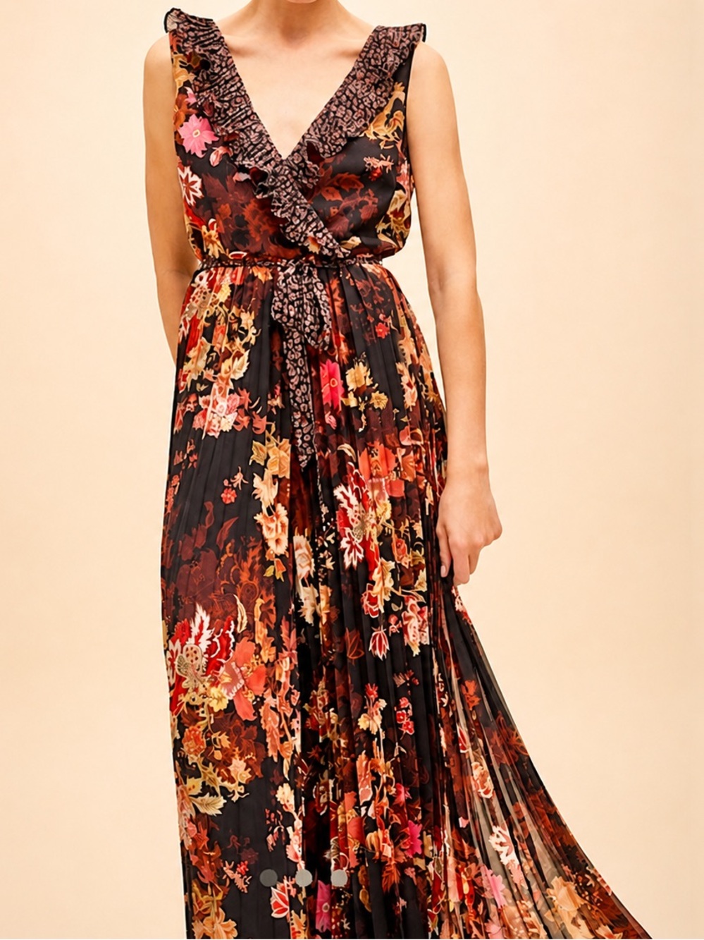 ✨ NWT 🆕 Anthropologie ~ Kachel Florette Jumpsuit - 6